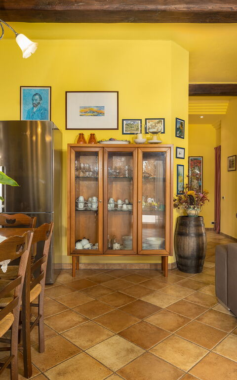 Villa Sabrina: Lunchrum, Vardagsrum