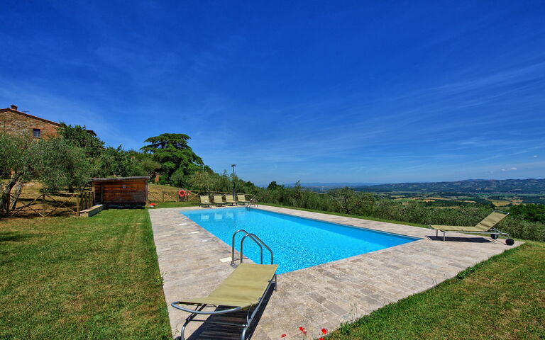 Casa Olivia: slå samman, Trädgård