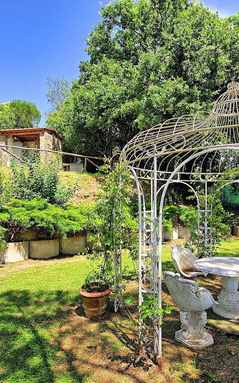 Villa Luciano: Trädgård