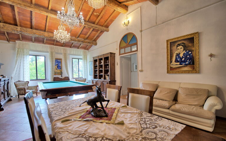 Villa Luciano: Vardagsrum