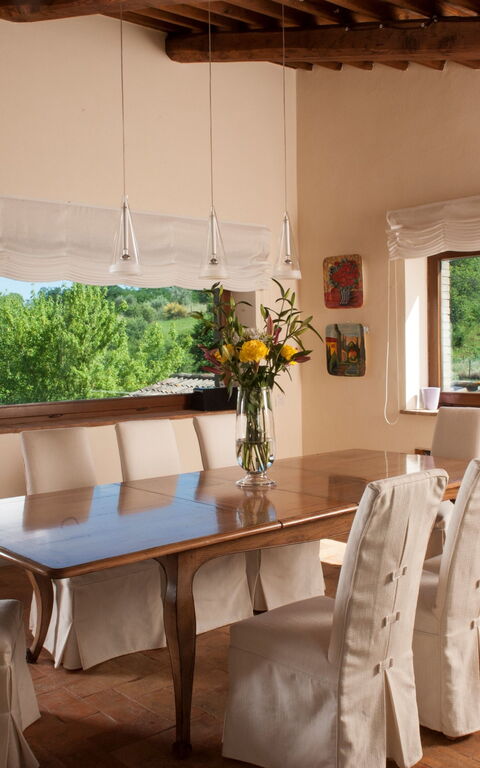 Casale Porano: Lunchrum, Vardagsrum