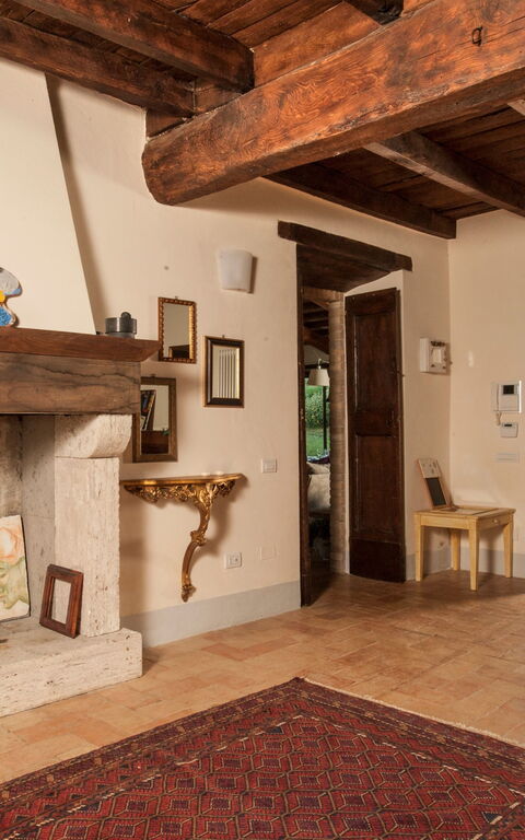 Casale Porano: Vardagsrum