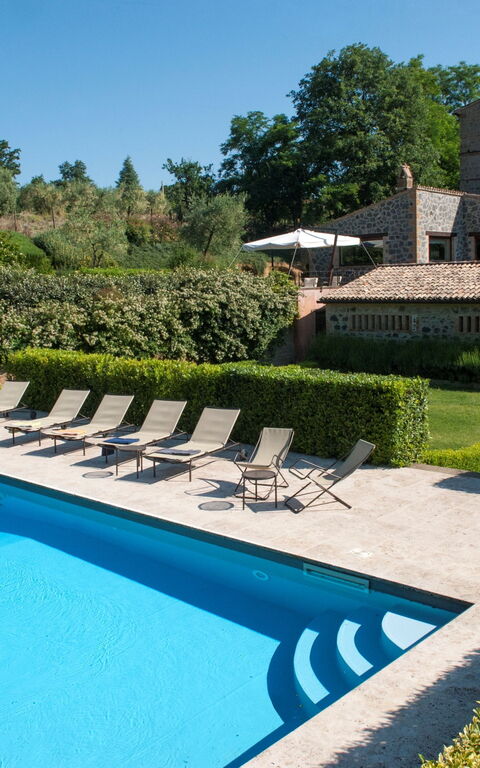 Casale Porano: Exteriör, slå samman, Trädgård