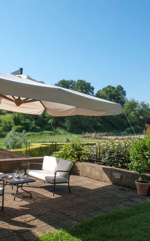 Casale Porano: Exteriör, Trädgård