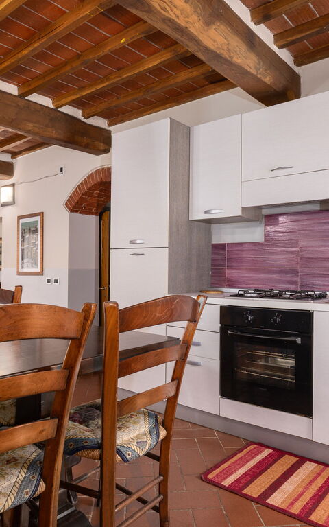 Villa Morandi: Kök, Lunchrum