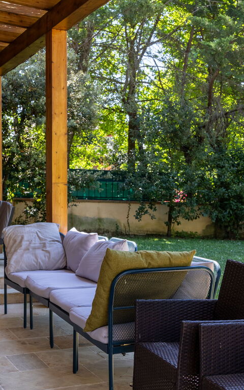 Villa Morandi: Balkong / terrass / uteplats, Utomhus