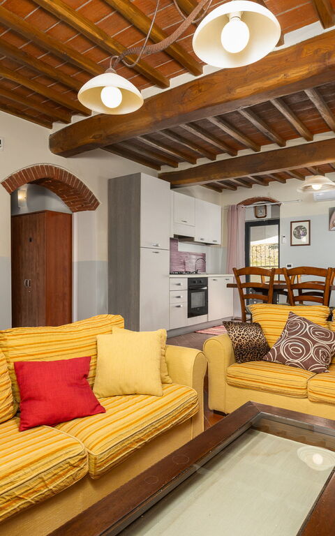 Villa Morandi: Kök, Lunchrum, Vardagsrum