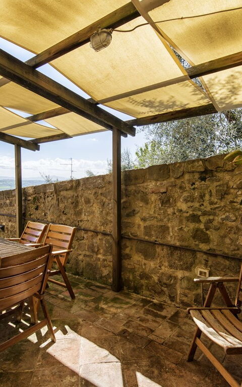 Villa Piazza Della Fortezza: Balkong / terrass / uteplats