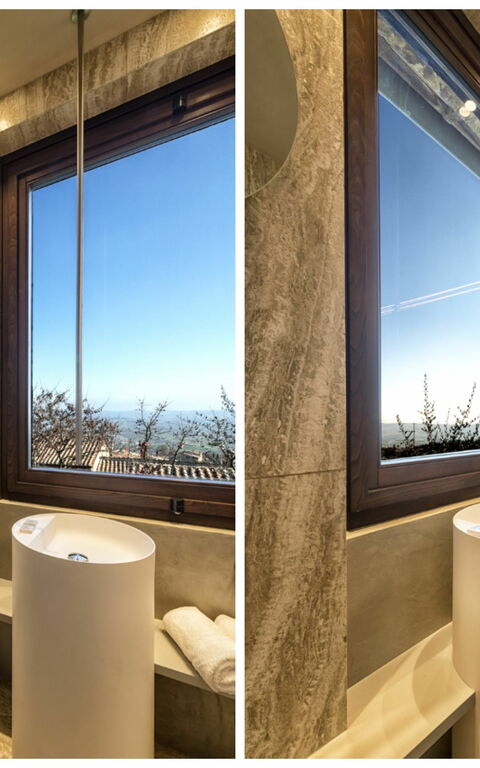 Villa Piazza Della Fortezza: Badrum