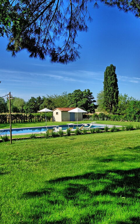 Villa Marietta: Trädgård