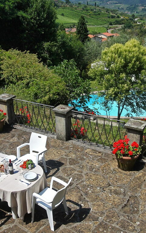 Villa Lucolena: Utomhus