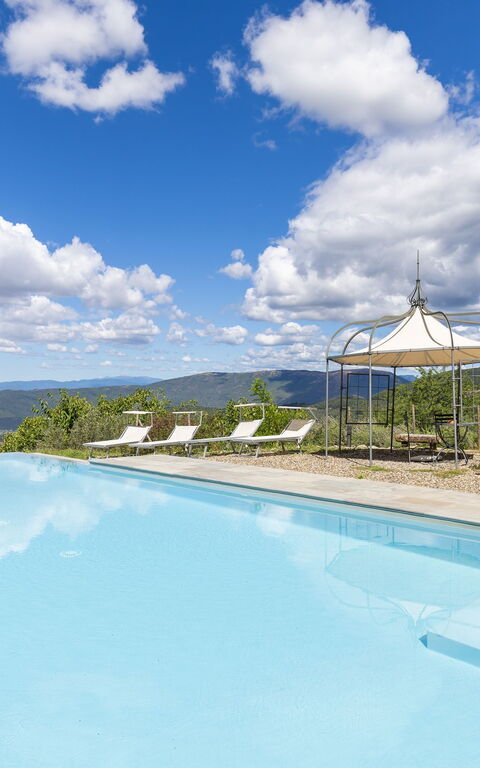 Villa Tenuta Lonciano: slå samman, Utomhus