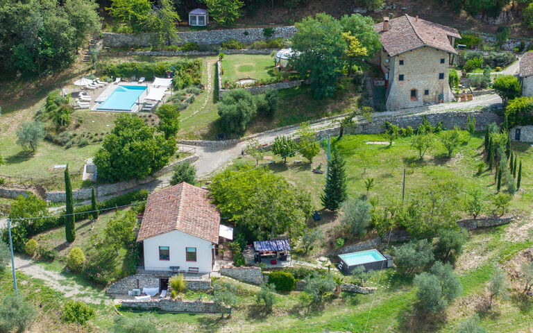 Villa Tenuta Lonciano: Utomhus, Visningar