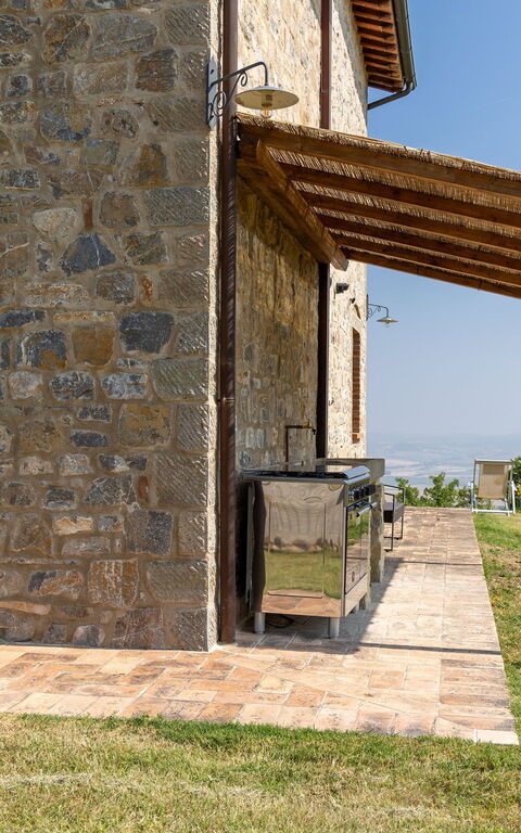 Villa San Michele: Balkong / terrass / uteplats, Utomhus