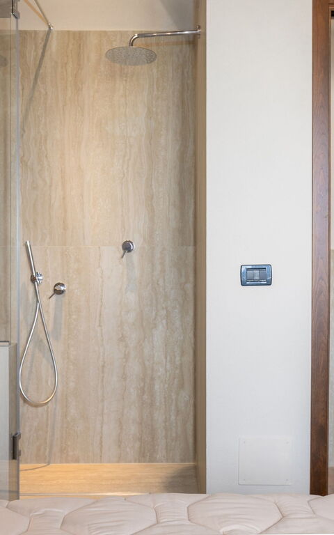 Villa San Michele: Badrum