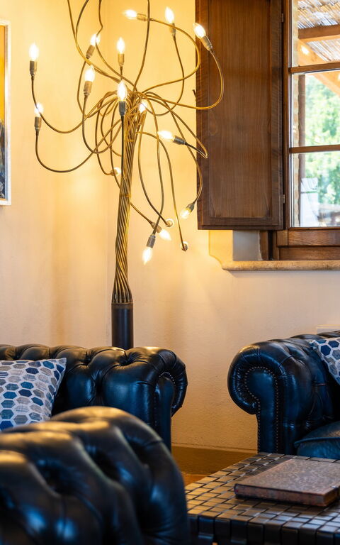 Villa San Michele: Vardagsrum