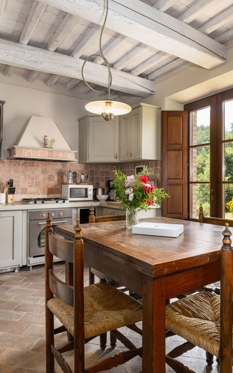 Villa San Michele: Kök