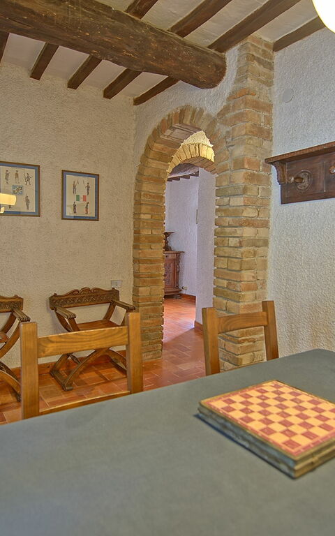 Villa Uccellaia: Vardagsrum