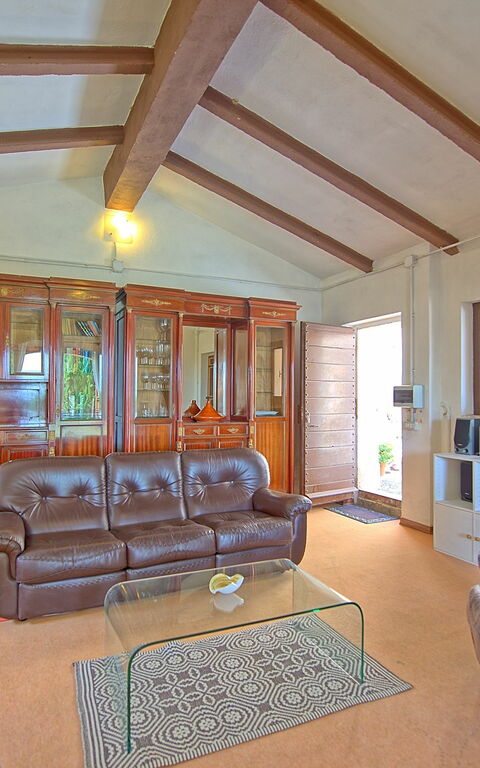 Villa Uccellaia: Vardagsrum