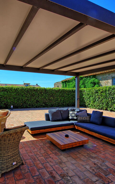 Villa Nora: Balkong / terrass / uteplats, Utomhus