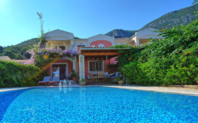 Beach Villa Blue: Exteriör, slå samman, Trädgård, Utomhus