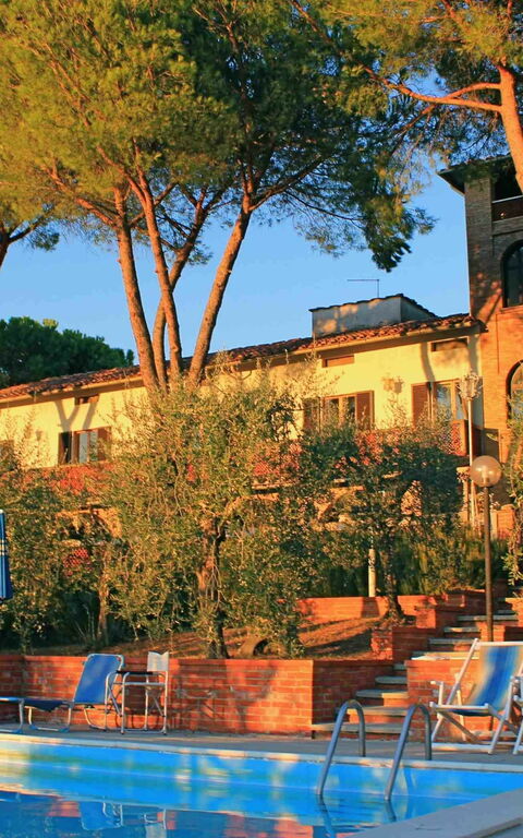 Villa Treppiè: slå samman, Trädgård