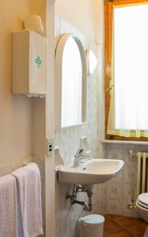 Villa Treppiè: Badrum