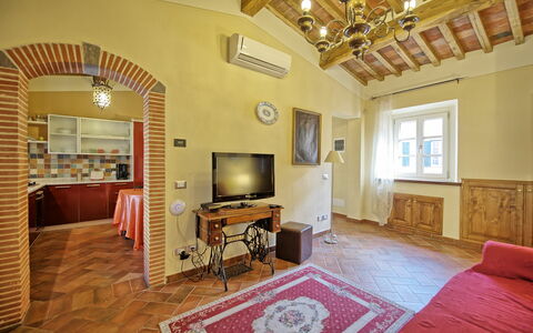 Semesterboende Flavia 1: Vardagsrum