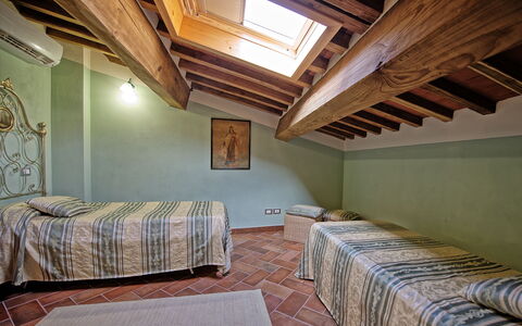 Semesterboende Flavia 2: sovrum