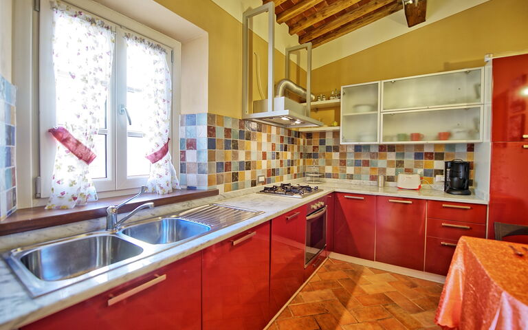 Semesterboende Flavia 1: Kök, Lunchrum