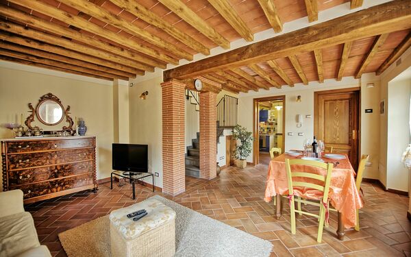 Semesterboende Flavia 3: Lunchrum, Vardagsrum