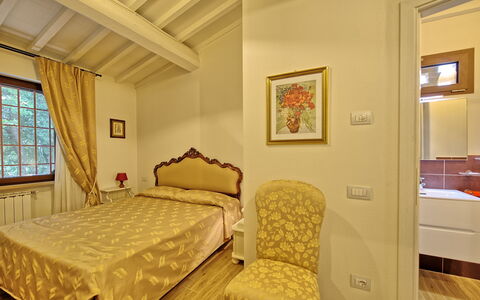 Semesterboende Fornace 1: sovrum