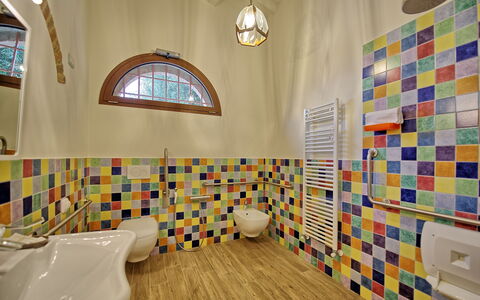 Semesterboende Fornace 2: Badrum