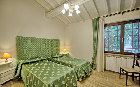 Semesterboende Fornace 2: sovrum