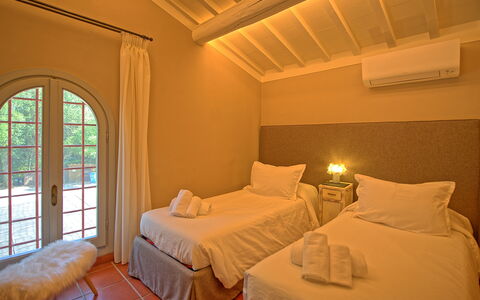 Semesterboende Fienile: sovrum