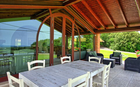 Semesterboende Marcello: Balkong / terrass / uteplats, Sommar, Utomhus