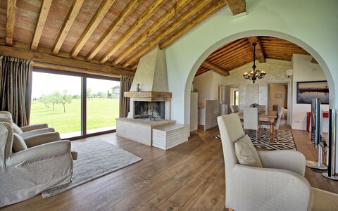 Semesterboende Marcello: Vardagsrum