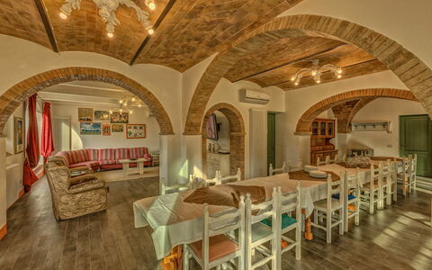 Semesterboende Padronale: Lunchrum