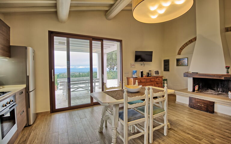 Semesterboende Fornace 2: Kök, Lunchrum, Vardagsrum