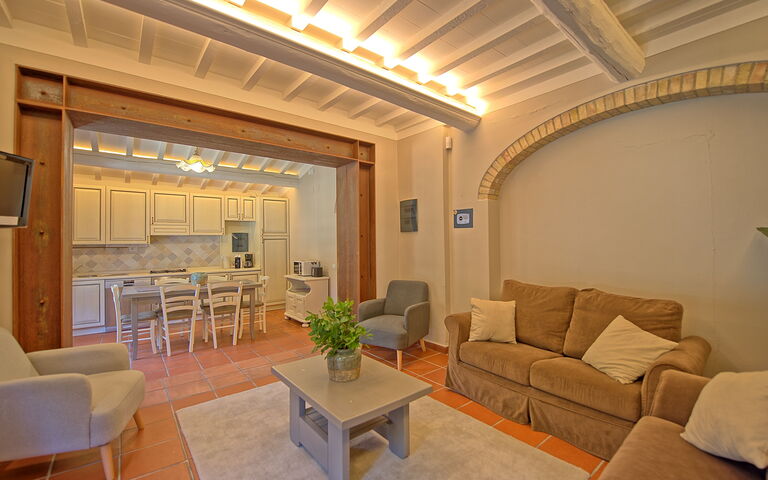 Semesterboende Fienile: Vardagsrum