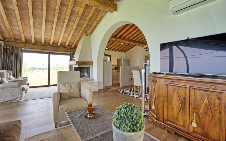 Semesterboende Marcello: Vardagsrum