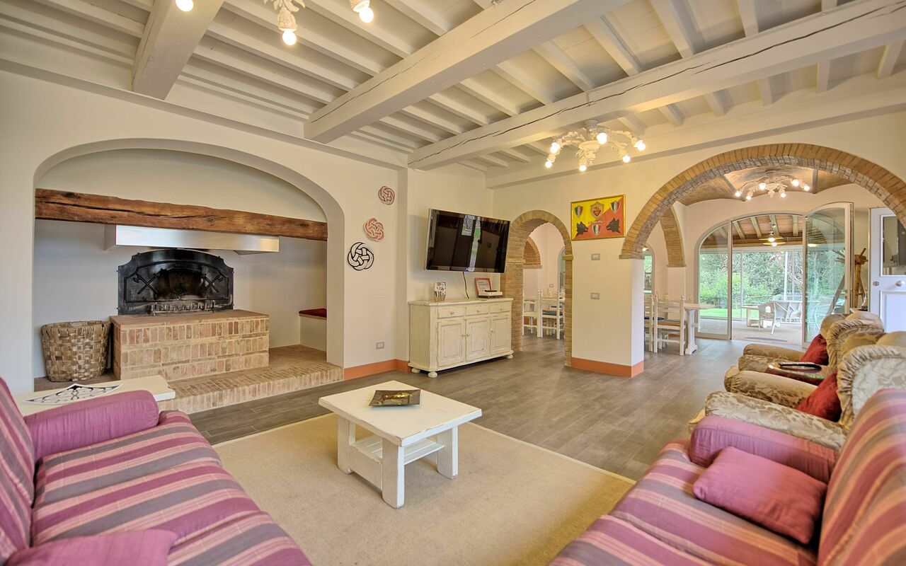 Semesterboende Padronale: Vardagsrum