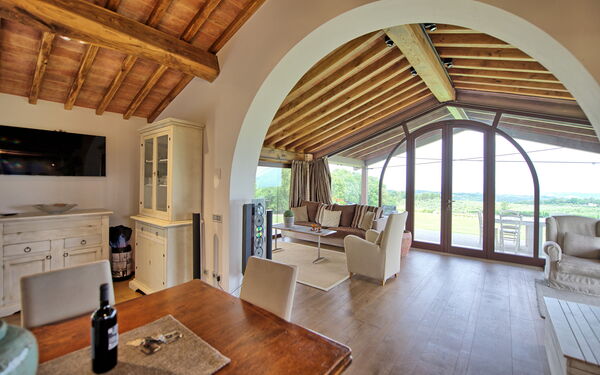 Semesterboende Marcello: Lunchrum, Vardagsrum