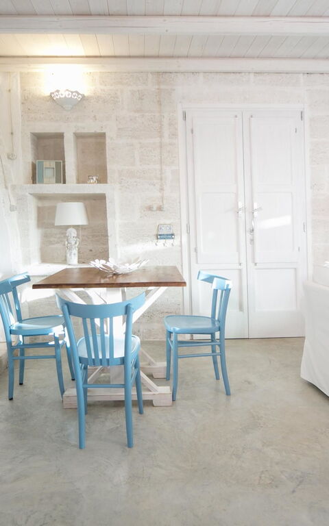 Trullo Torre Suda: Vardagsrum