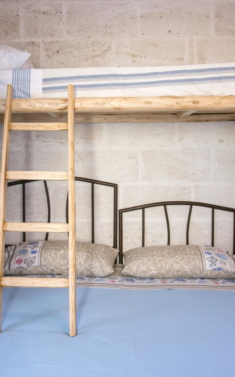 Trullo Torre Suda: sovrum