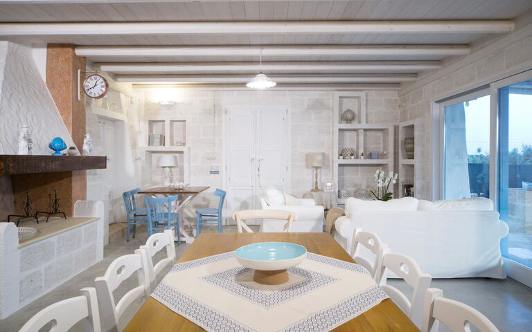 Trullo Torre Suda: Kök, Lunchrum