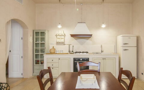 Semesterboende Tia Ranch 3: Kök, Lunchrum, Vardagsrum