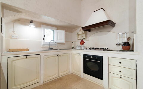 Semesterboende Tia Ranch 2: Kök