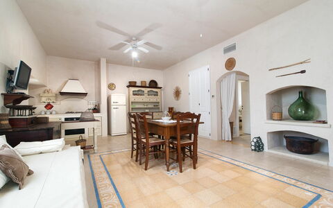 Semesterboende Tia Ranch 2: Kök, Lunchrum