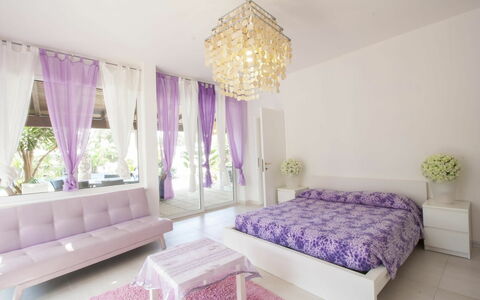 Semesterboende Cotriero Crystal: sovrum